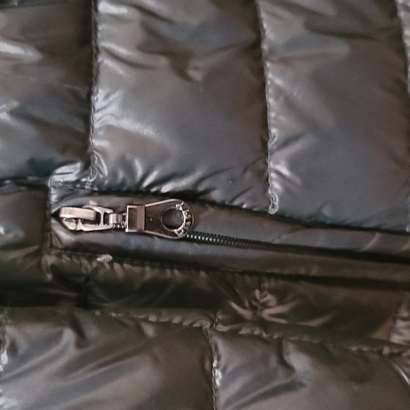 DKNY DONNA KARAN GREEN PACKABLE DOWN ANORAK JACKET - Picture 5 of 6